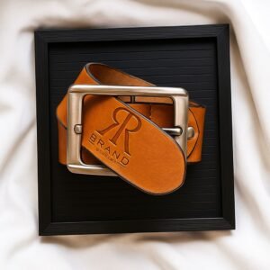 Premium Genuine Leather Cotswolds Belt for Men – RR3 Stylish Formal & Casual Wear | Durable Handmade Belt with Classic Metal Buckle
